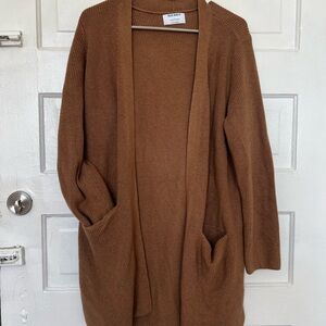 Old Navy Tan Open Front Cardigan